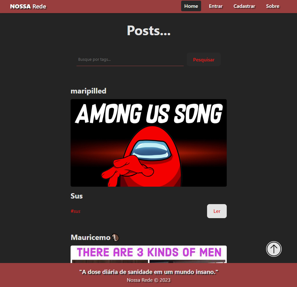 Rede social Nossa Rede